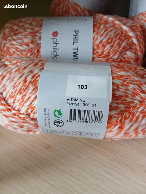 Lot of 14 balls of Phildar sevedylan yarn – photo 4